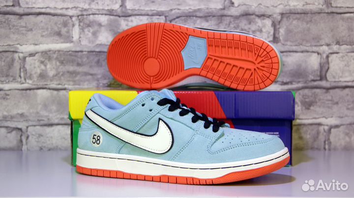 Nike sb dunk low pro gulf club 58