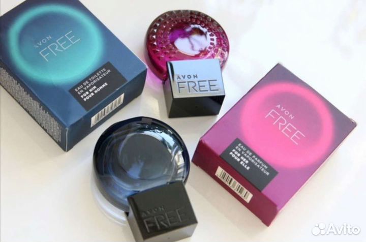 Avon Free for her, for him/Эйвон Фри