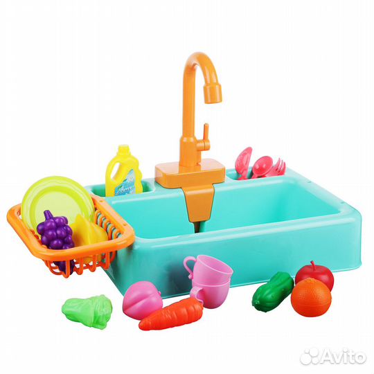Раковина с настоящей водой игрушка