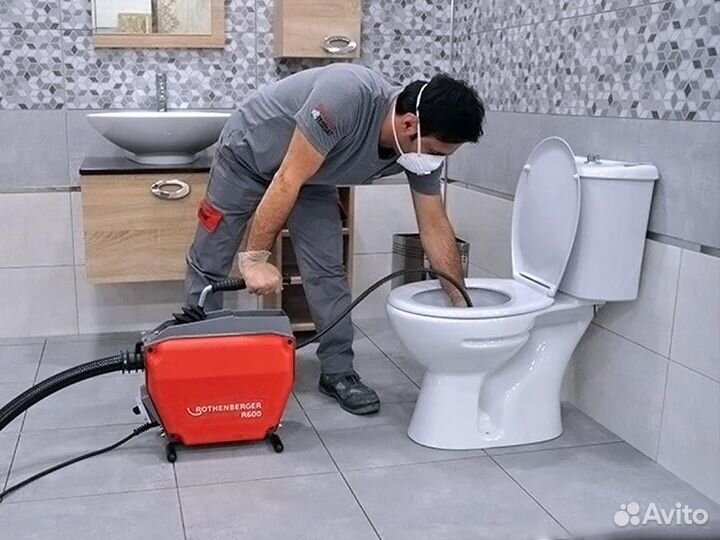 Прочистка канализации.Устранение засора.Илосос