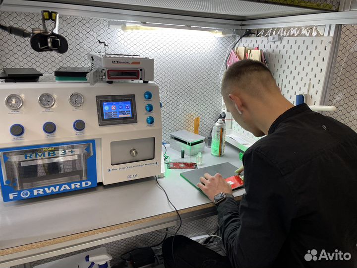 Замена стекла iPhone, Samsung, Honor, Xiaomi