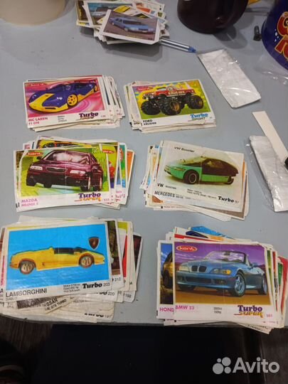 Вкладыши от жвачки turbo турбо 350 шт