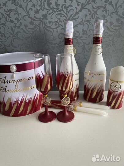 Свадебные аксессуары набор