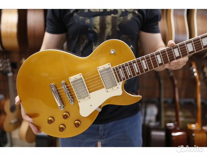 Cort CR200-GT золотистая электрогитара