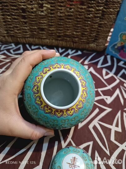 Керамическая ёмкость банка для чая