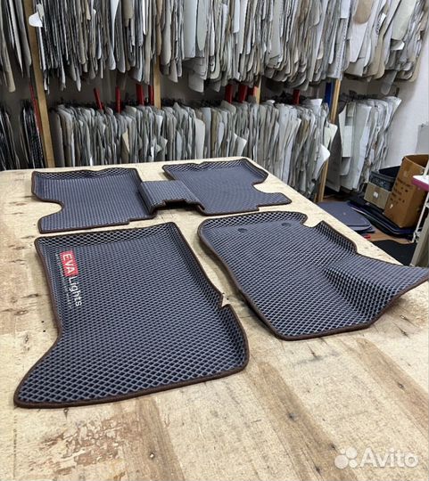 Коврики Эва/ Ева с бортами 3Д