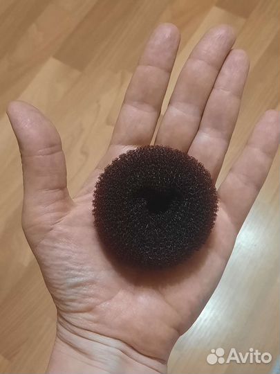 Заколка бублик валик для пучка