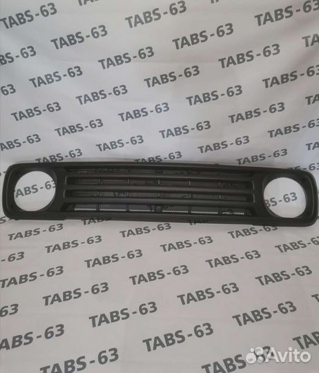 Решетка радиатора stels чёрный матовый, урбан нива