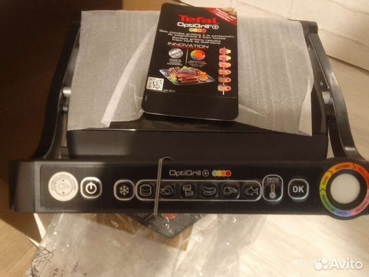 Электрогриль Tefal OptiGrill+ GC712812, 2000 Вт