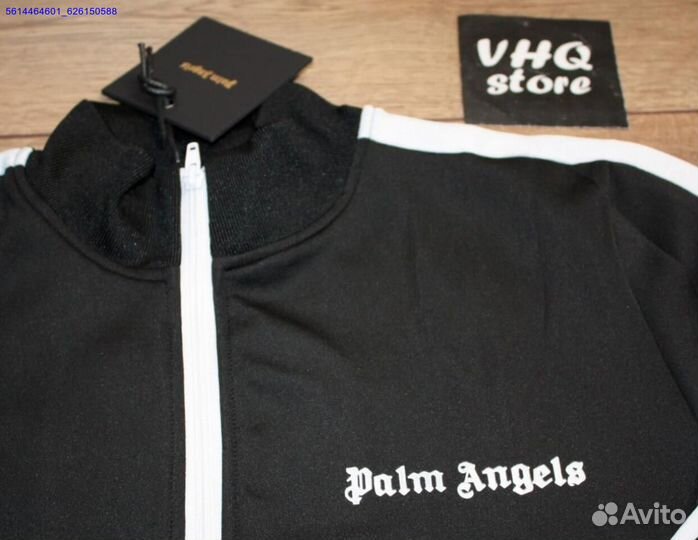 Palm Angels олимпийка черная (Арт.69745)