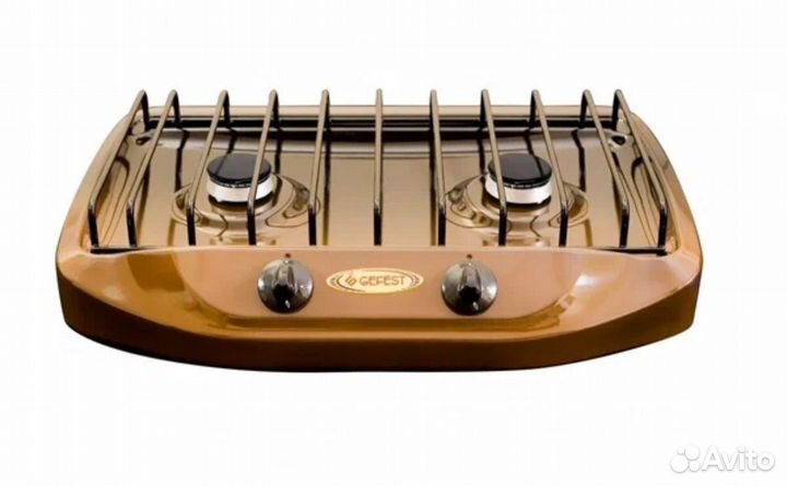 Плита газ. gefest- пг 700 -02 2-х конф.корич