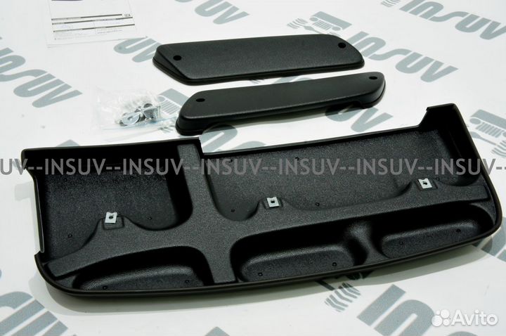 Воздухозаборники Aeroeffect для Нивы (черные)