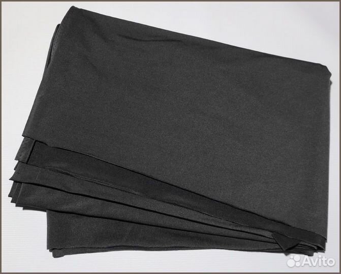 Чёрные ткани, разные. Отрезы из запасов