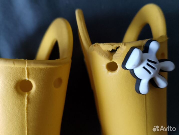 Резиновые сапоги crocs p. C10