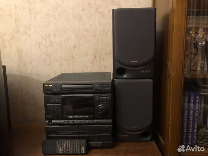 Музыкальный центр aiwa nsx-990 с колонками sx-n990