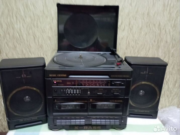 Музыкальный центр с винилом osaka Япония