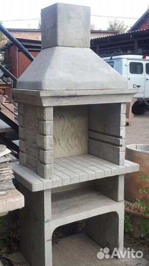 Стол разделочный к барбекю эконом