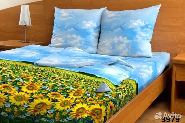 Комплект постельного белья бязь цветная 2-х сп