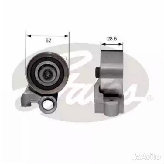 Ролик грм toyota land cruiser 90/120 3.0D 03- gates T41183