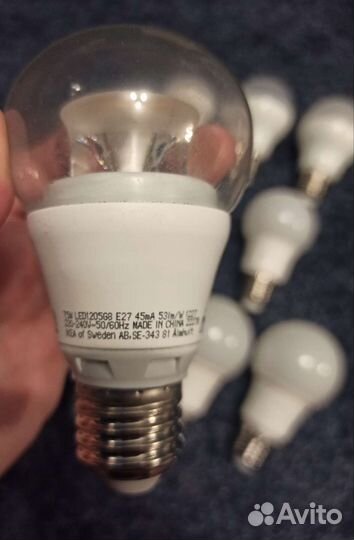 Лампа светодиодная IKEA E27