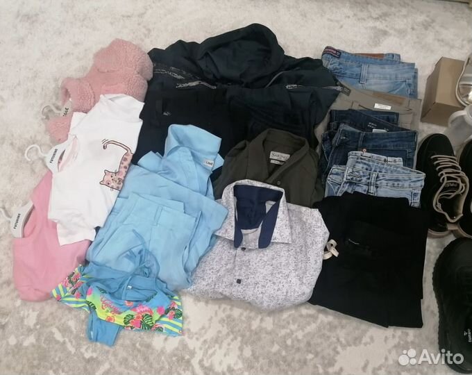 Пакет вещей для доставки