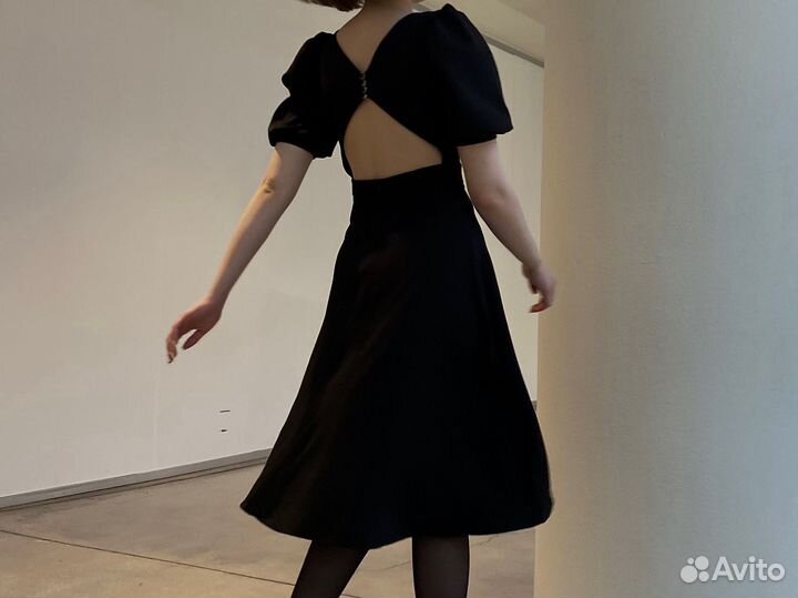 Платье женское черное 44 46