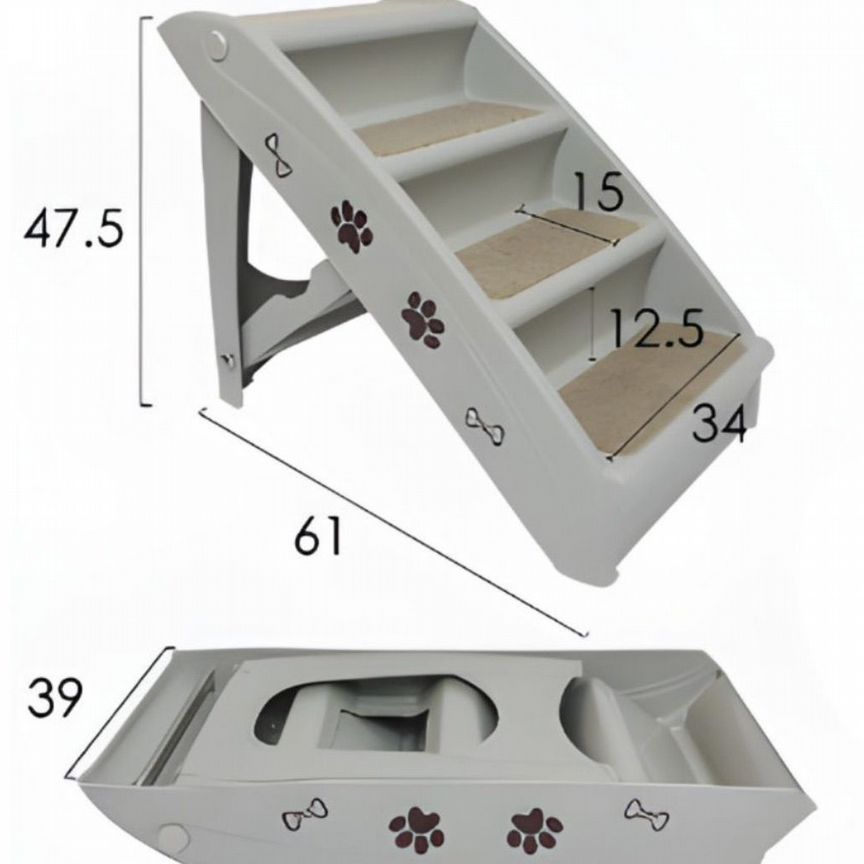 Складная лестница для собак