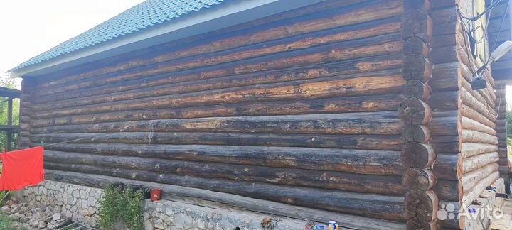 Сруб дома под разбор