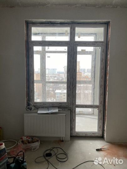 Пластиковая дверь