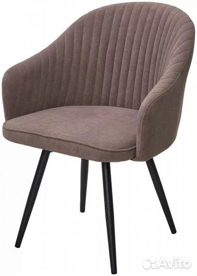 Стул avior, 360 град. повор. Капучино/черный карка