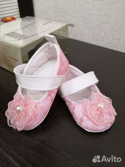 Туфельки на малышку новые