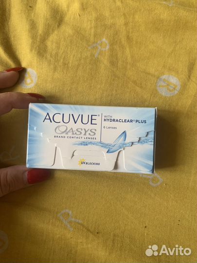 Линзы контактные acuvue oasys двухнедельные -4.75