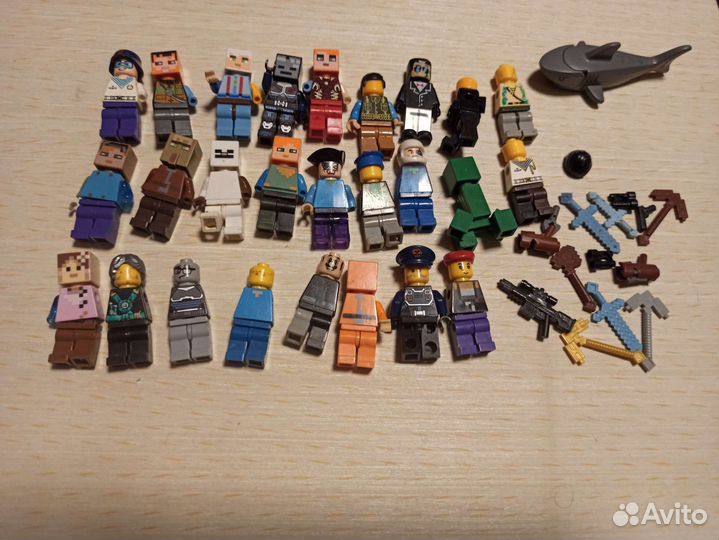 Lego аналог и оригинал россыпь