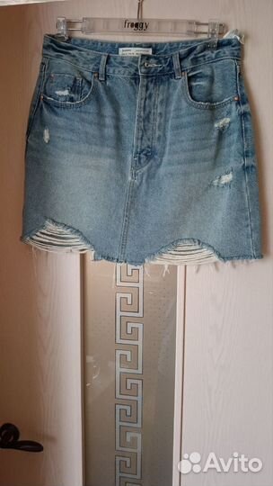 Юбка джинсовая stradivarius