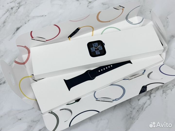 Новые Apple Watch SE 2022 44mm Midnight/Чёрный