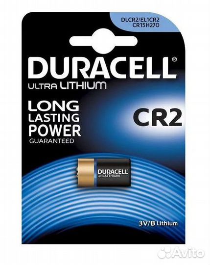 Батарея Duracell Ultra CR2