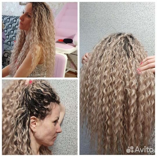 Плетение афрокосичек