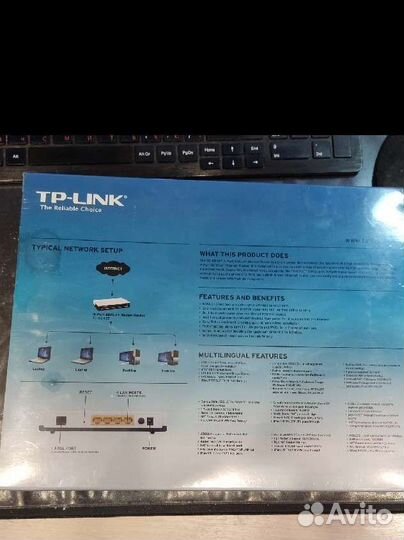 Adsl TP-link TD-8840T adsl 2+ маршрутизатор
