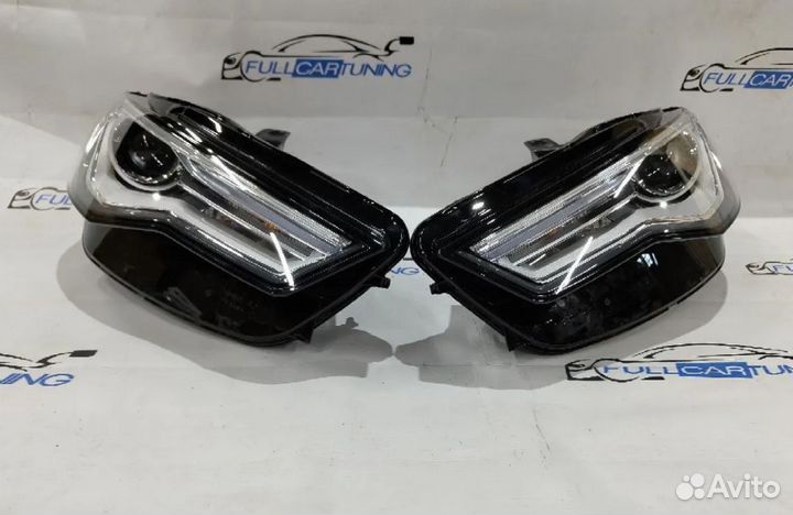 Фары Audi a6 c7 4g правая левая рестайлинг