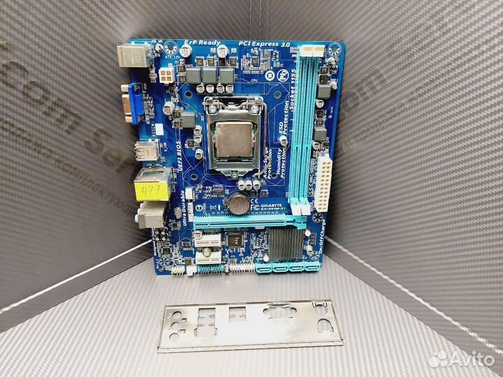 Материнская плата 1155 Gigabyte GA-H61M-S1