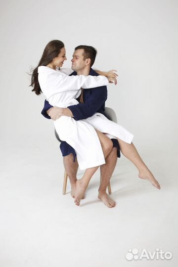 Халат банный с именной вышивкой