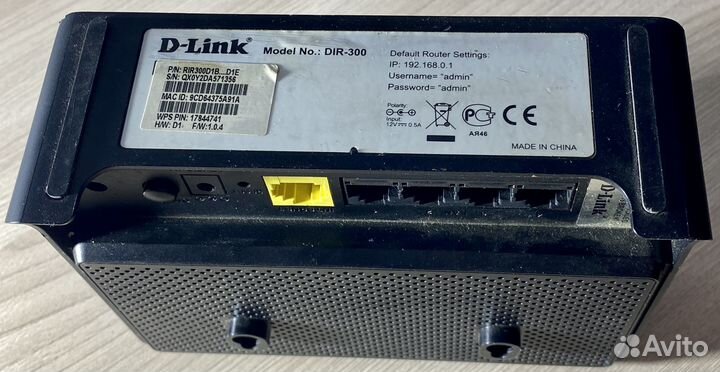 Wi-Fi роутер D-Link DIR 300