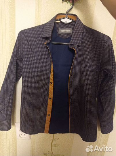 Рубашка на мальчика 7-8 лет