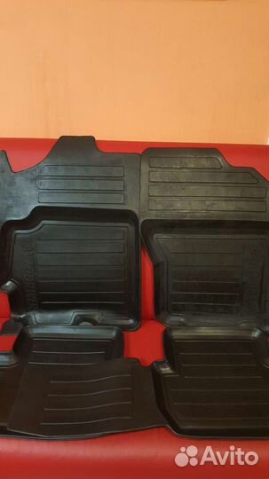 Коврики салона Мицубиси Лансер 10 резина