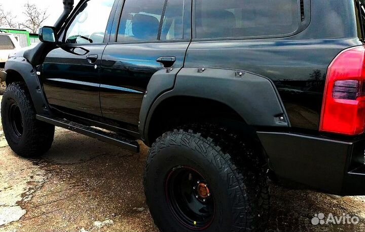 Силовые Расширители арок на Nissan Patrol Y61