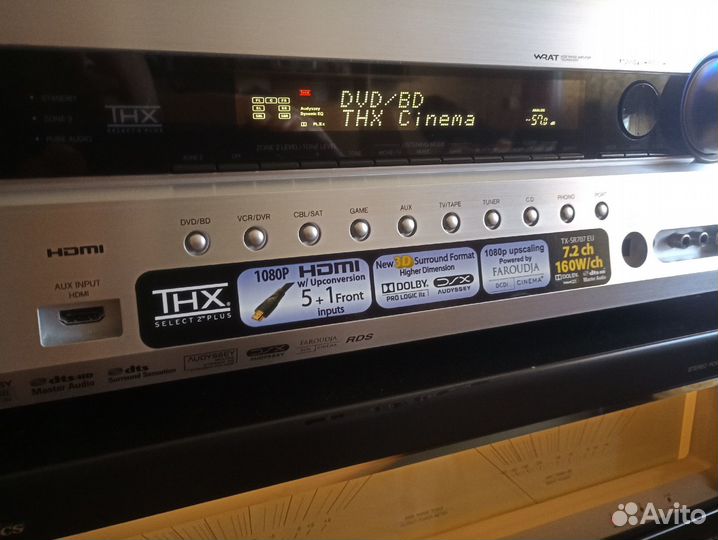 Av ресивер onkyo TX-SR707 в идеале