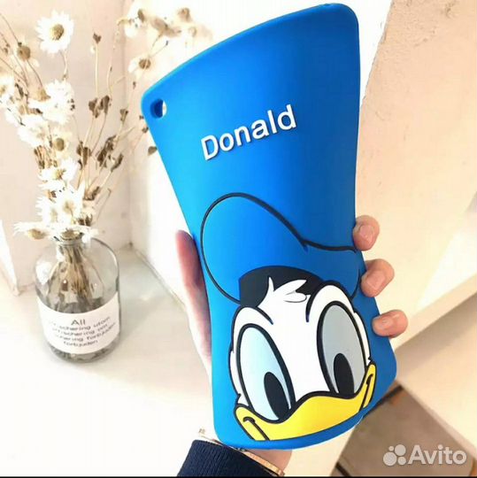 Силиконовый детский чехол на iPad 7, 8 9 10.2