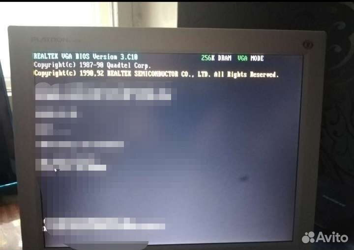 Видеокарта Realtek 256k ISA