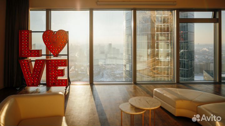 Аренда фотостудии в Москва-Сити 55 этаж