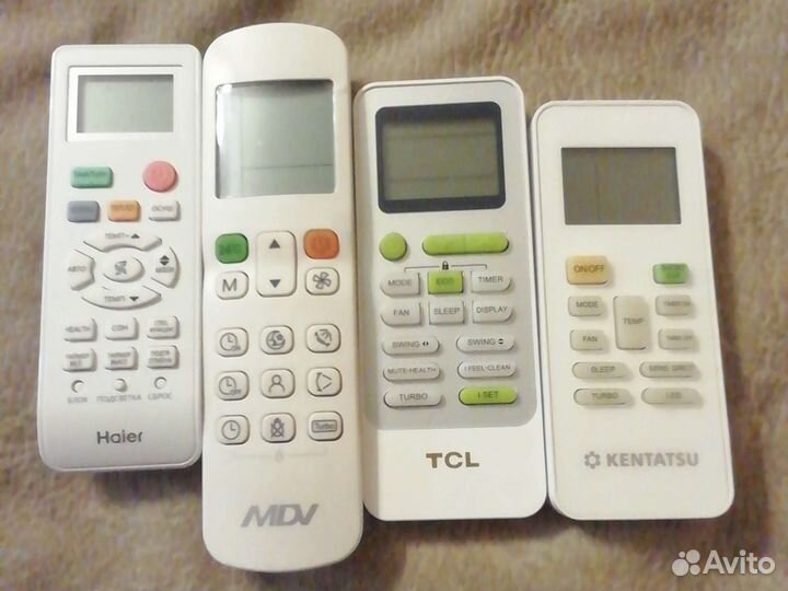 Пульт для кондиционера Haier. MDV. TCL. Kentatsu